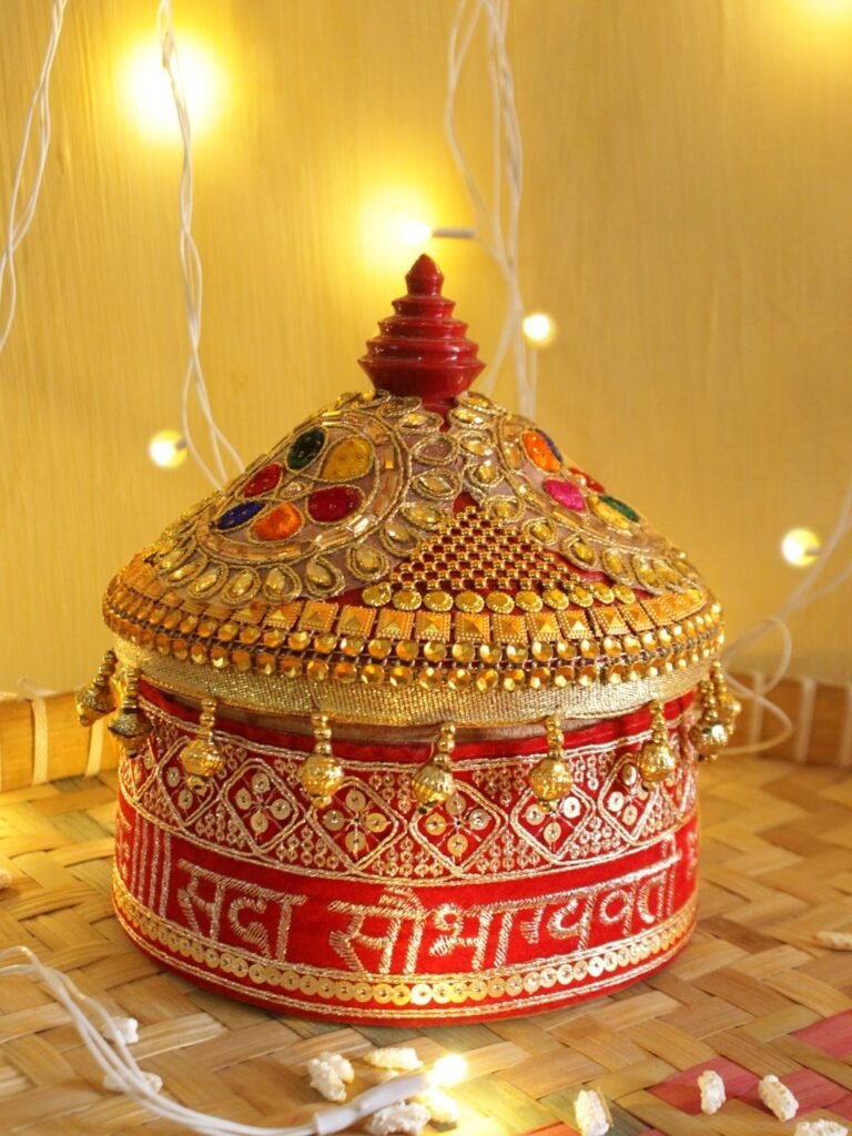 Sada Saubhagyavati Lace Sinhora at Shilphaat.com